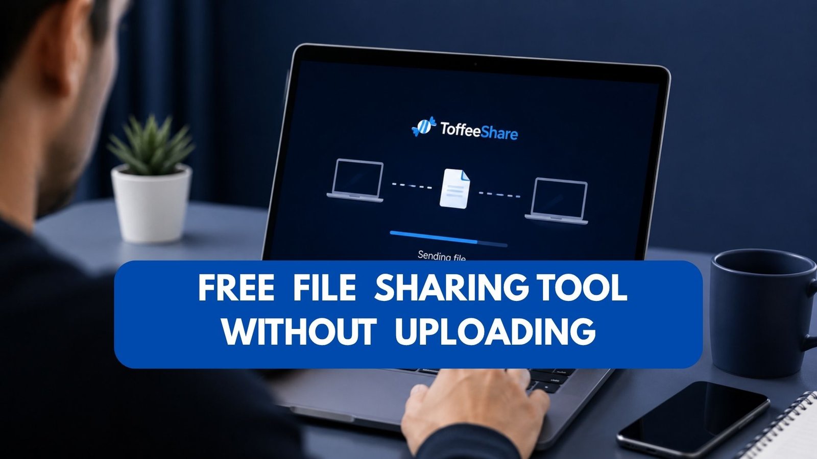 Best Free File Sharing Tool Without Uploading with ToffeeShare
